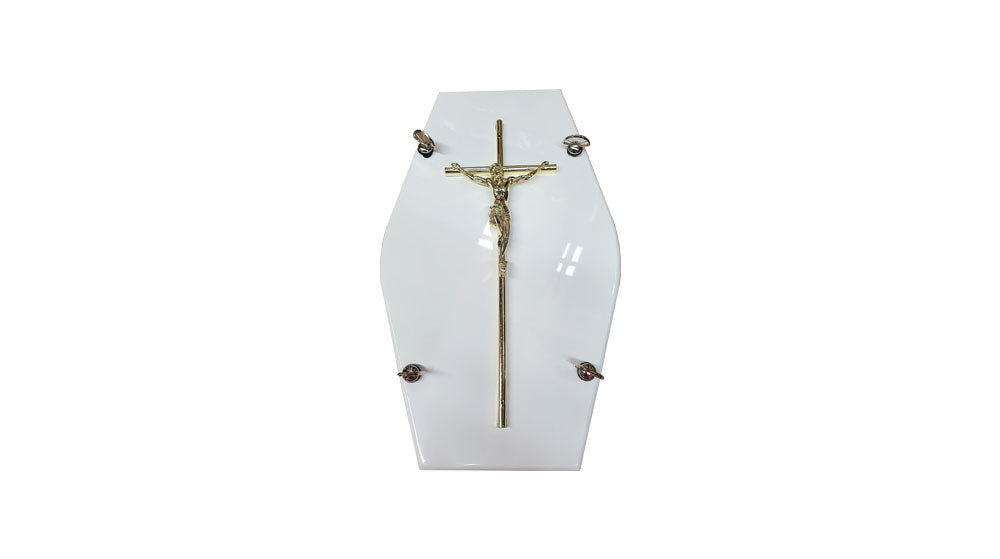 Crucifixion Gold Decore, Narrow - Gold