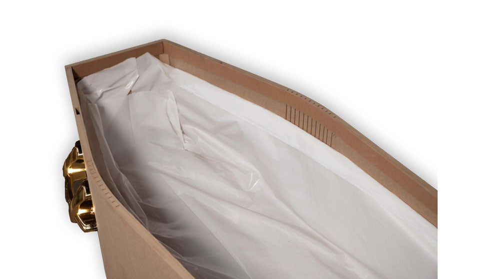 Eco Box Knockdown Coffin - Material Colour