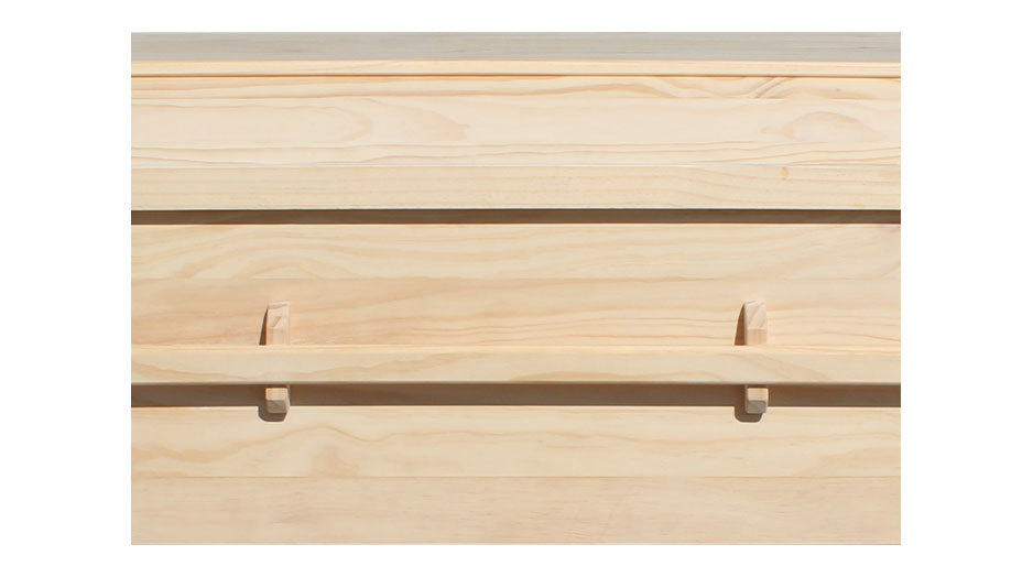Eco Casket Solid Pine Coffin