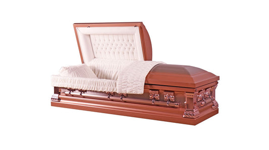 Coppertone Stainless Steel Casket - Double Copper