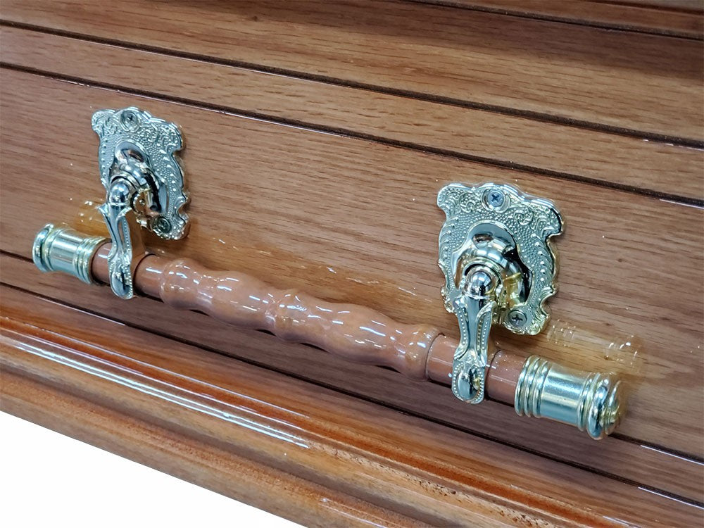 Premium Grecian Urn Casket (Full Lid) - Brown