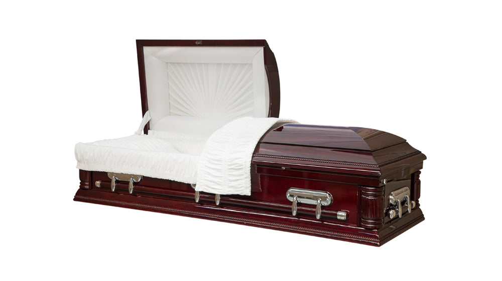 Tranquil MDF Casket – Dark Cherry
