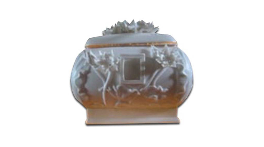 Country Garden Ceramic Urn