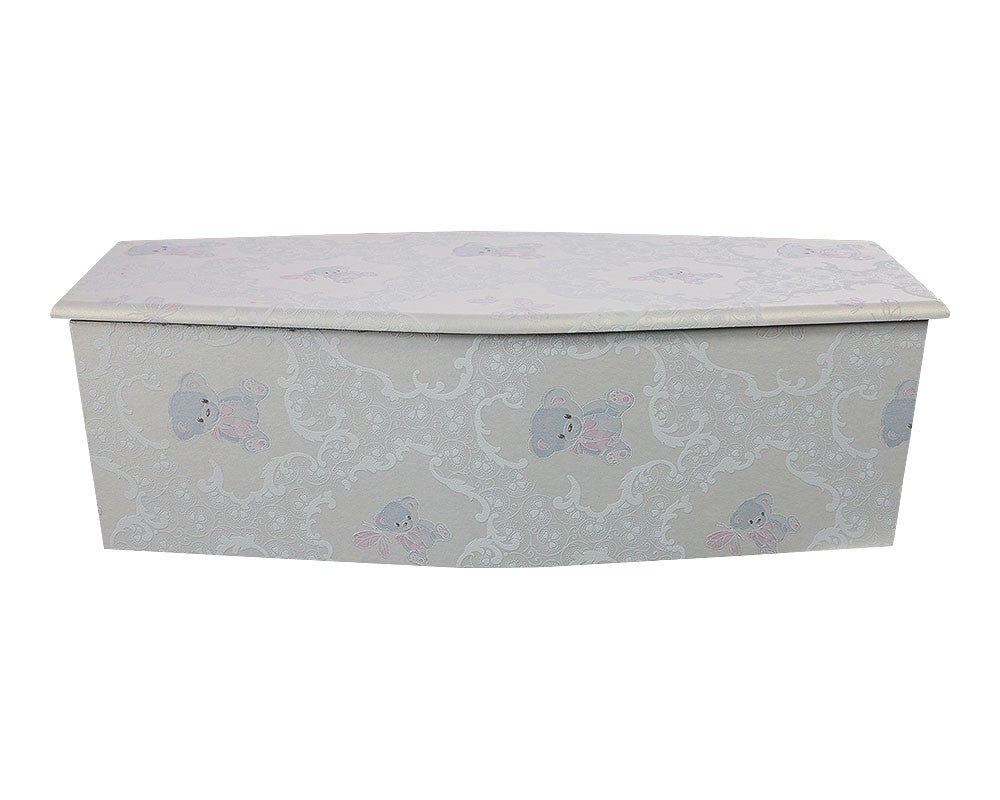 Baby Bear Child Casket - Blue