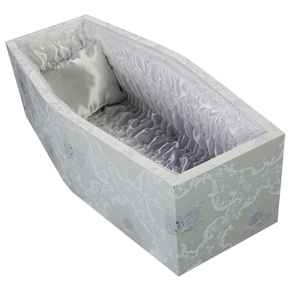 Baby Bear Child Casket - Blue