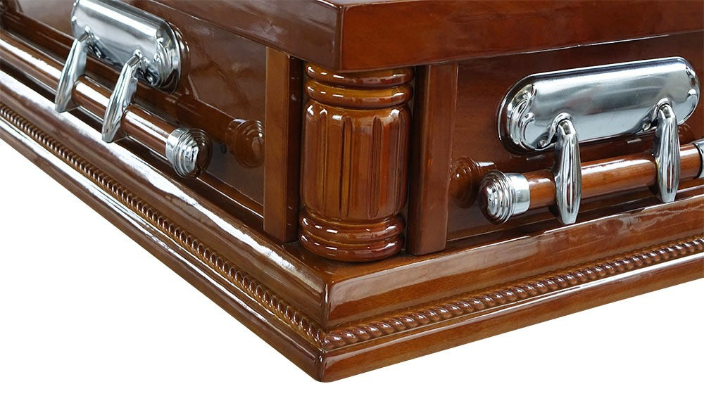 Peace MDF Casket - Brown