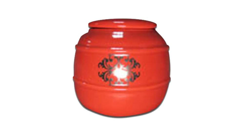 Red sunset Ceramic Urns