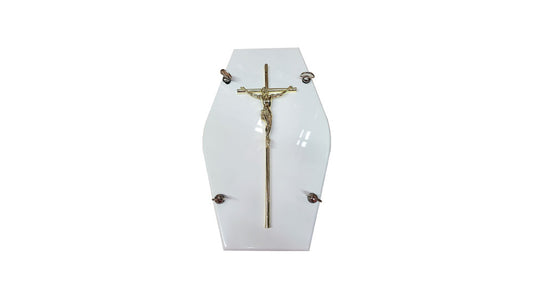 Crucifixion Gold Decore, Narrow - Gold