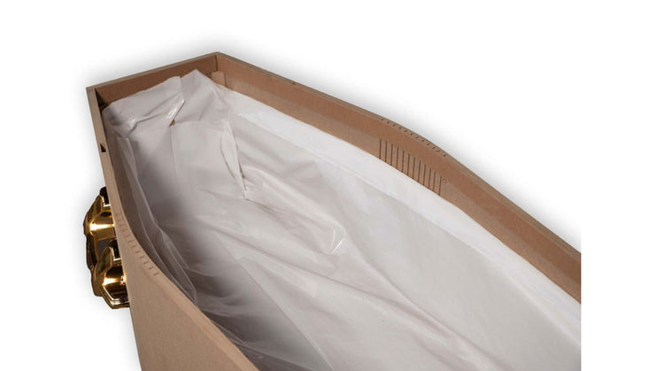 Eco Box Knockdown Coffin - Material Colour – Coffin World
