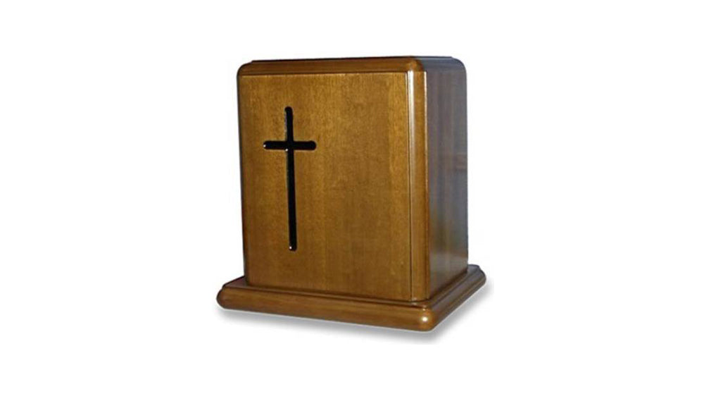 Crucifix MDF Urns