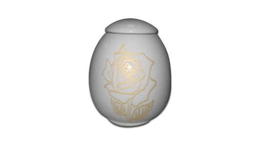 Pure Rose Ceramic Urns